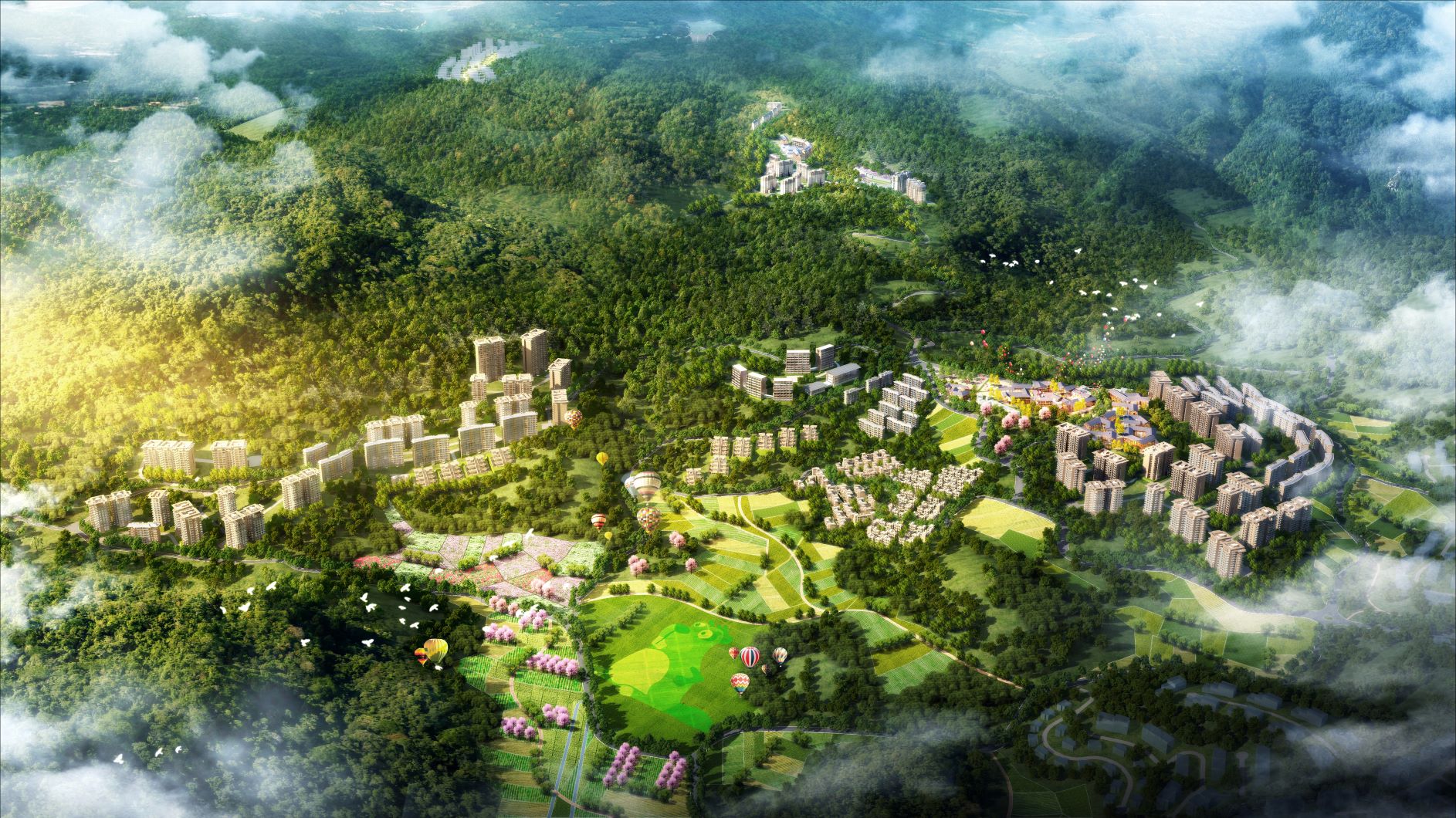 野三关源梦森林小镇